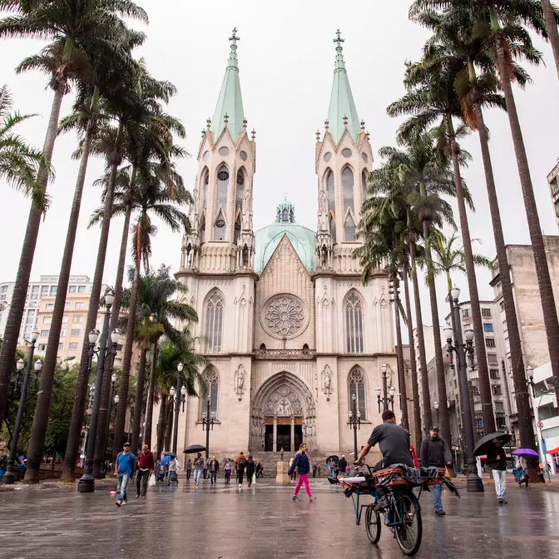 10 lugares pra visitar em São Paulo: Catedral da Sé (Foto: Celso Tavares/G1)